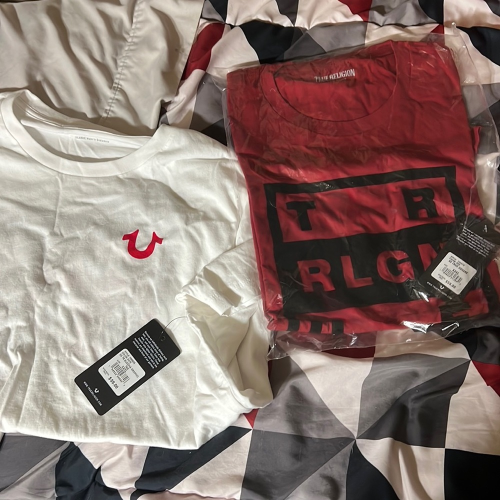 2 true religion shirts